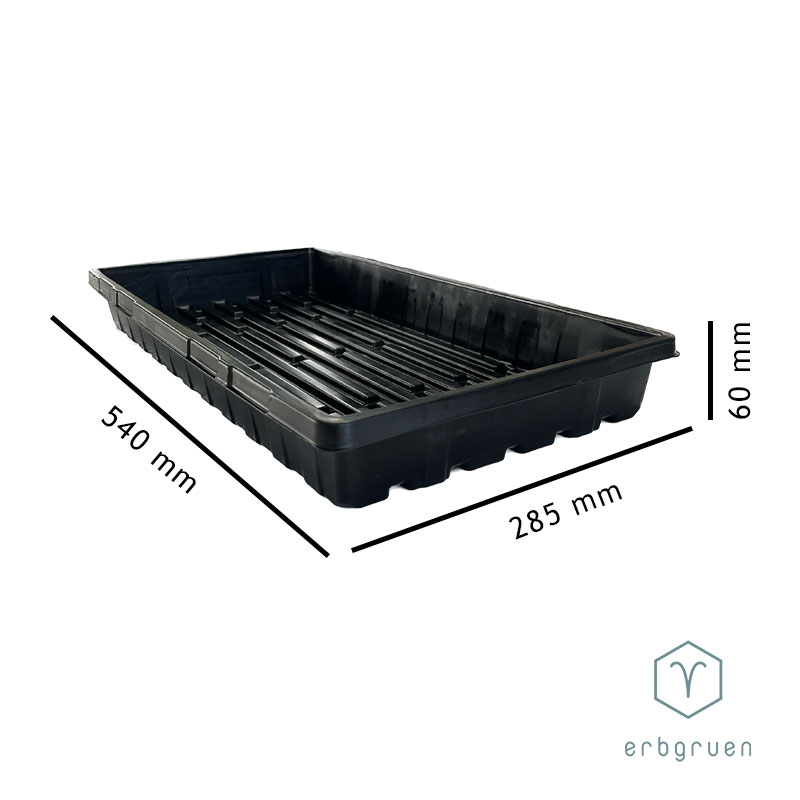 Anzuchtschale "1020 hoch" Microgreens Tray - mit Löcher – Bild 6